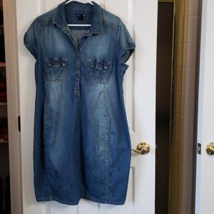 H&M denim dress xl